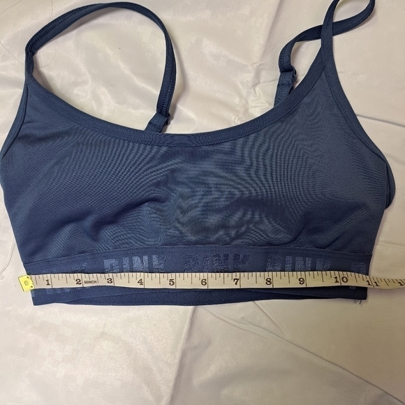 PINK Victoria's Secret Blue‎ Athetic bra - Picture 3 of 5